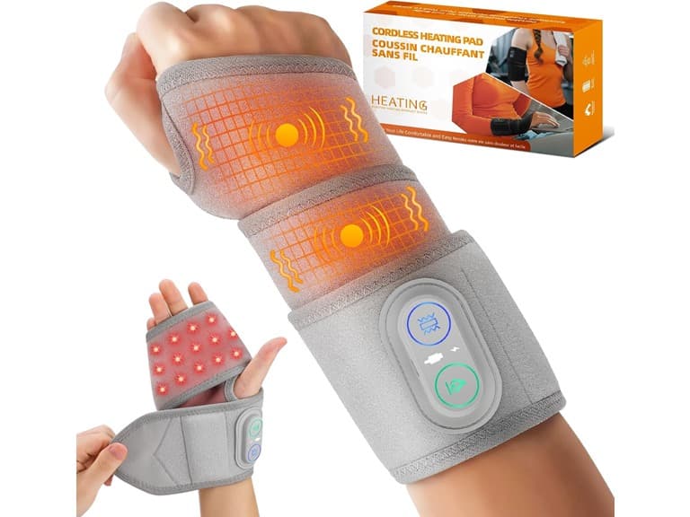 Cordless Wrist Heating Pad - Image 1