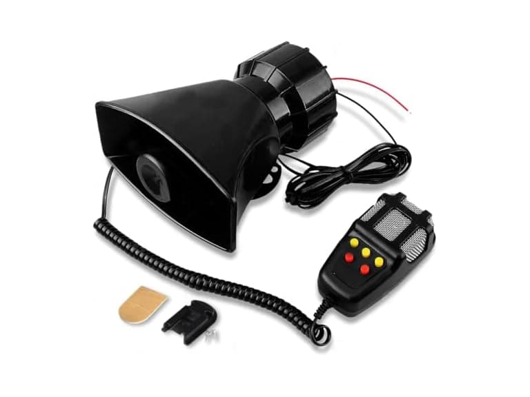 Zone Tech EH0002 5 Tone Car Siren Vehicle Horn  - Image 1