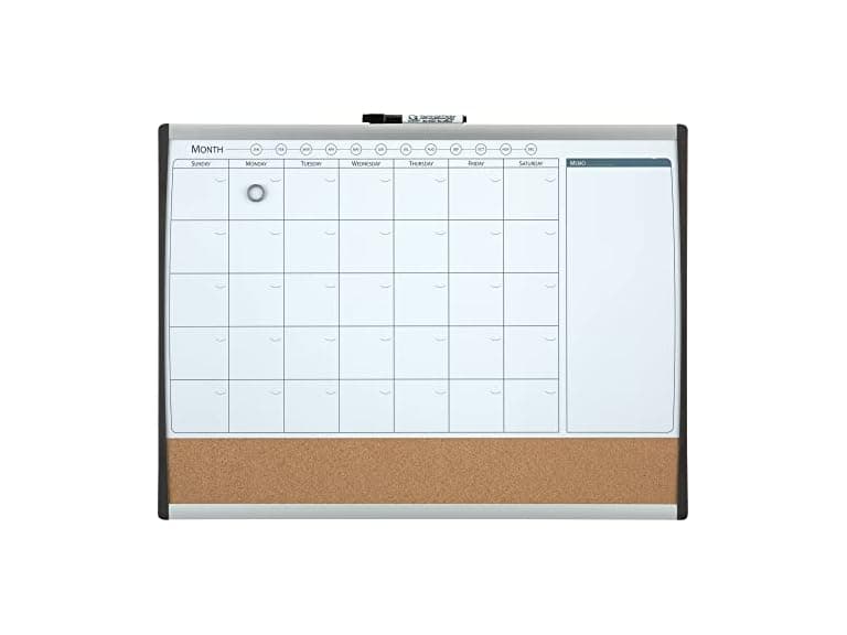 Quartet Magnetic Combination Calendar Board - Image 1
