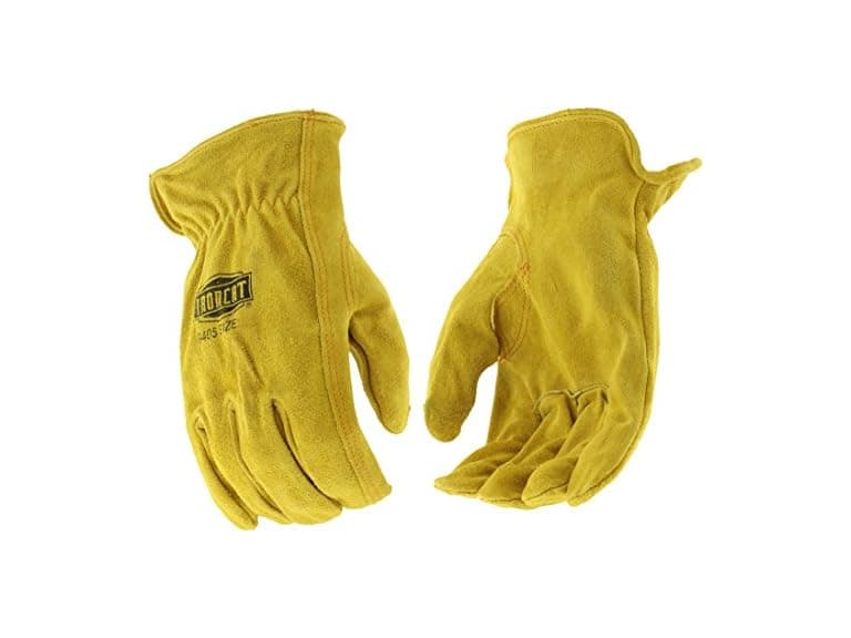 IRONCAT Grain Split Cowhide Leather Driver Gloves - Image 1