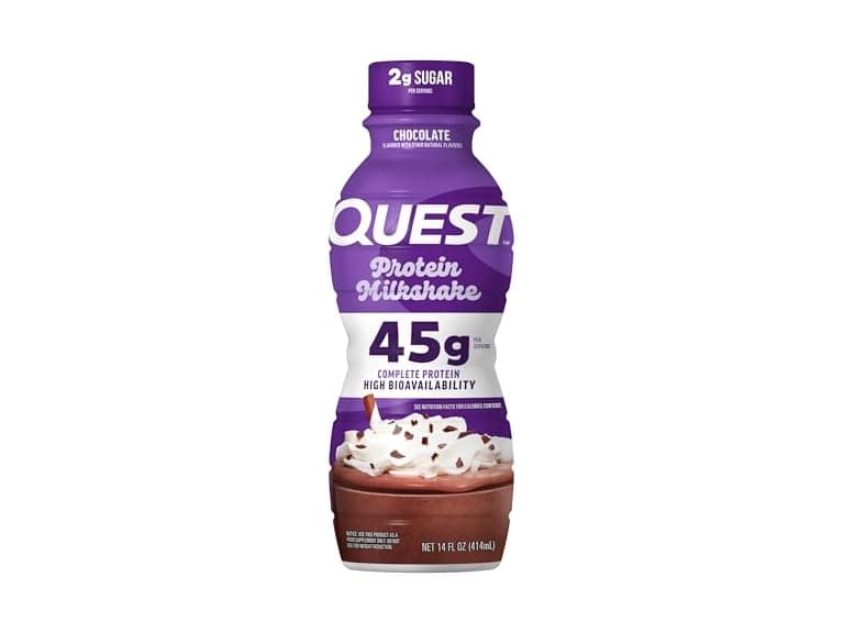 1CT Quest Nutrition Protein Milkshake, Chocolate - Image 1