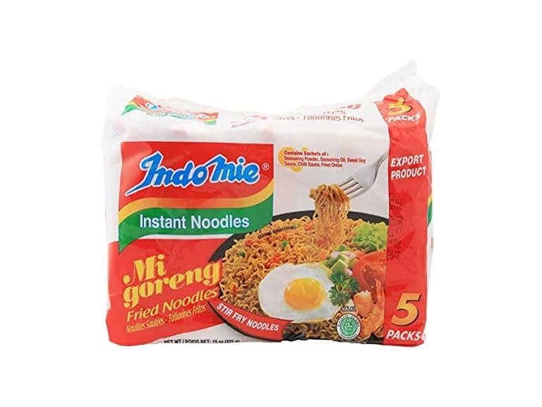6PK Indomie Mi Goreng Instant Stir Fry Noodles - Image 1