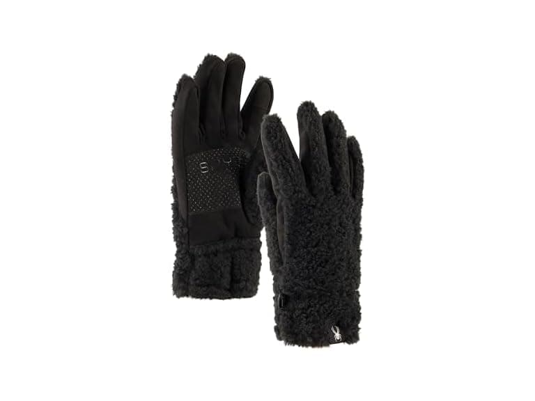 Spyder Mens Tech Touch Fleece Lined Sherpa Glove - Image 1