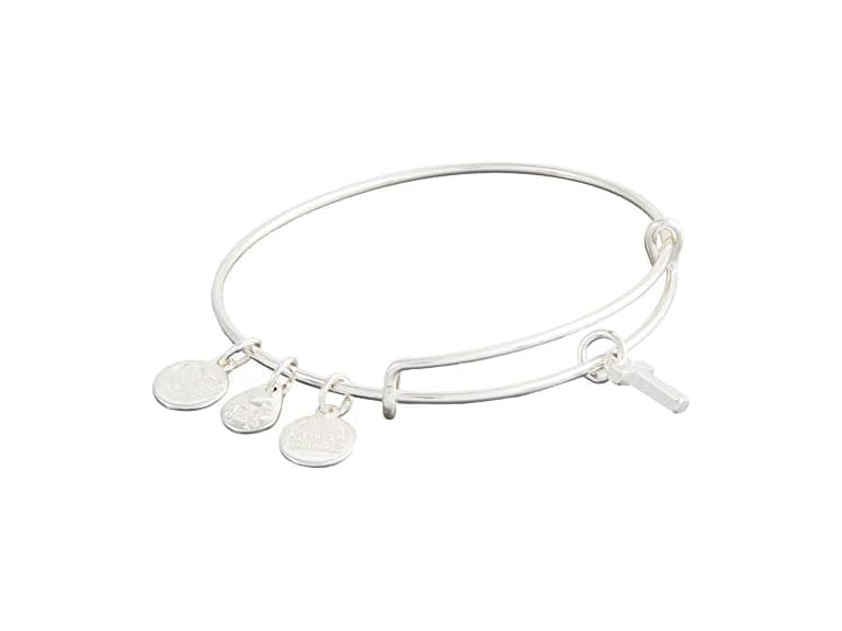 Alex and Ani Initial T Charm Bangle - Image 1