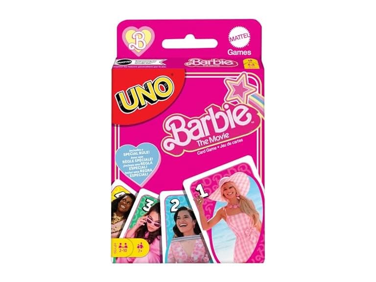 Mattel Games UNO Barbie The Movie Card - Image 1