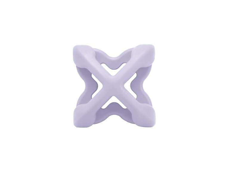 PetDreamHouse Geometrics Fun Soft Chew Toy- Lavender - Image 1