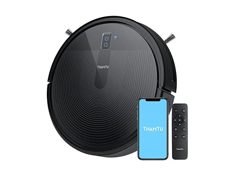 Thamtu G10 Robot Vacuum with 2700Pa Suction (Black) - Image 1