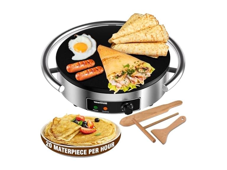 WantJoin Commercial Electric Crepe Maker - Image 1