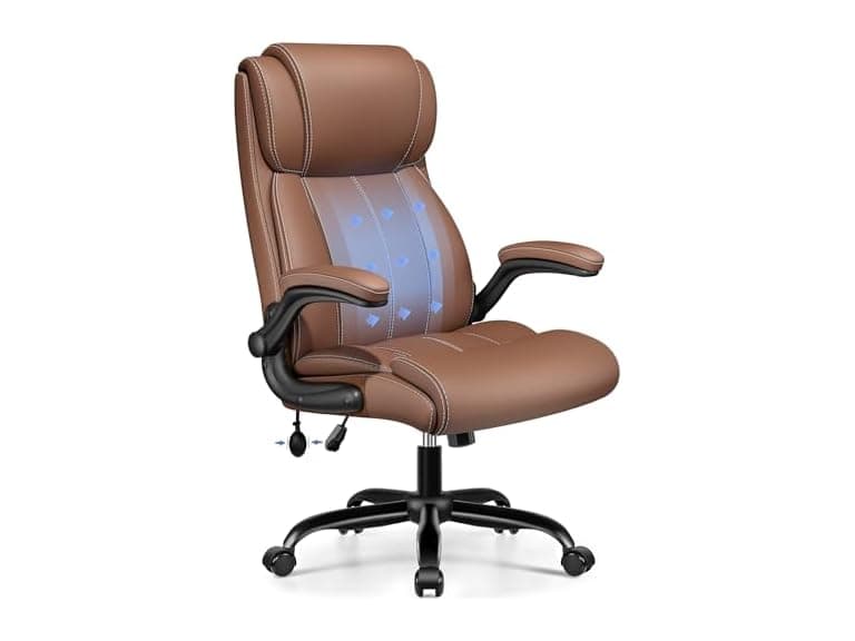 BESTFAIR W0893 Office Chair OC001 Brown (Open Box) - Image 1