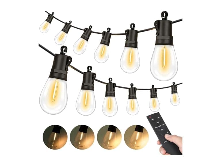 Brightever Outdoor String Lights Waterproof, 200FT - Image 1