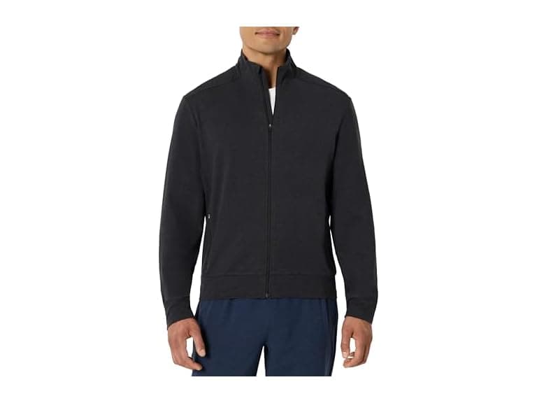 Amazon Essentials Men Athletic Soft Performance Zip Jacket - Image 1