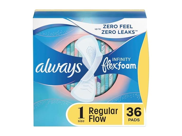 Always Infinity Feminine Pads for Women, Size 1  - Image 1