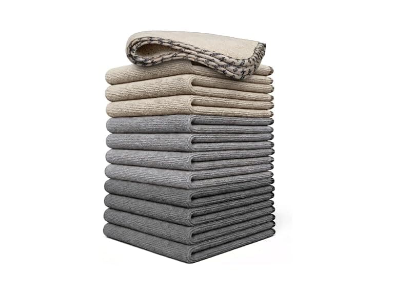 Chemical Guys Microfiber Cleaning Cloths 12pk - Image 1