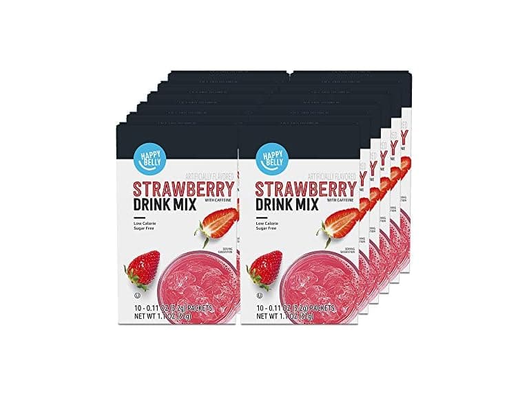 1PK Amazon Brand - Happy Belly Drink Mix Singles - Image 1