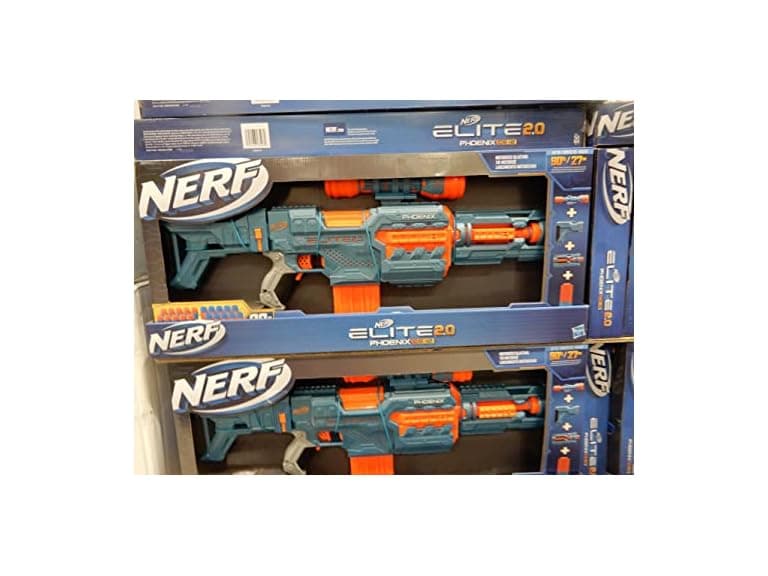 NERF CS-10 Phoenix Elite 2.0 Motorized Foam Dark Blaster - Image 1