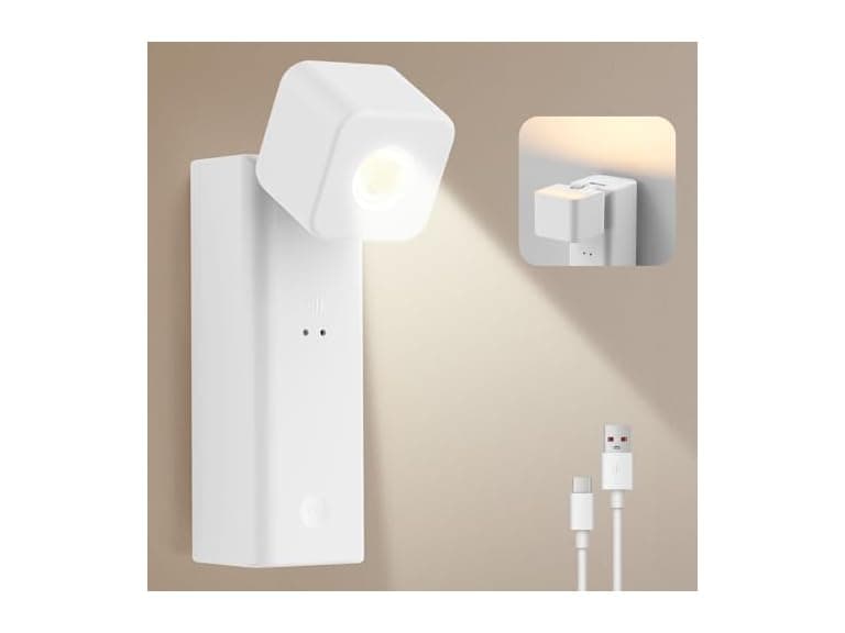 4000mAh Rechargeable Battery Operated Night Light - Image 1