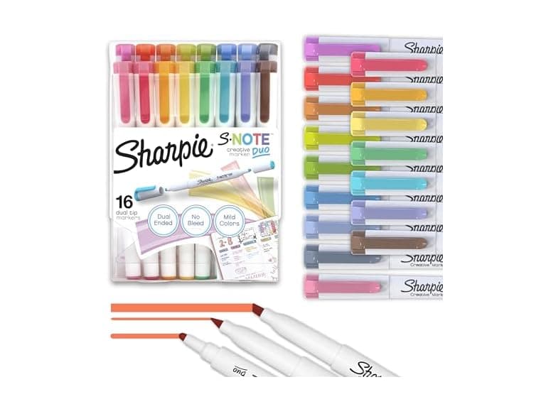 Sharpie S-Note Duo Dual-Tip Creative Highlighters - Image 1