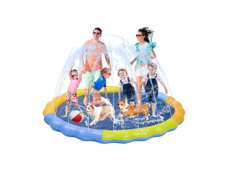 YSJILIDE Sprinkler Splash Play Mat