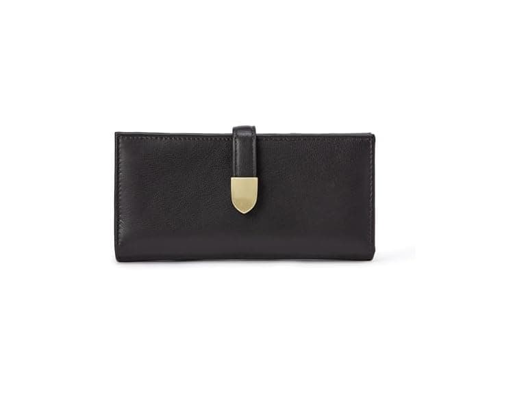 Amazon Essentials Women's Leather Clutch Wallet - Image 1