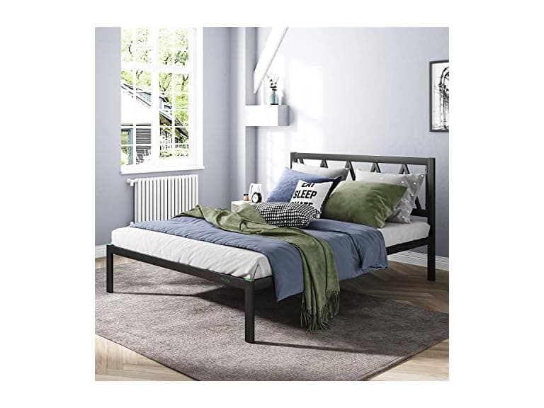 Novilla Full Bed Frame w/ Headboard 14" - Image 1