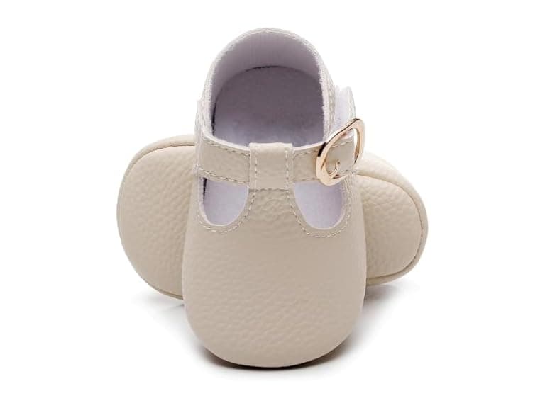 Toddler's Soft Soled T-Strap Moccasins - Image 1