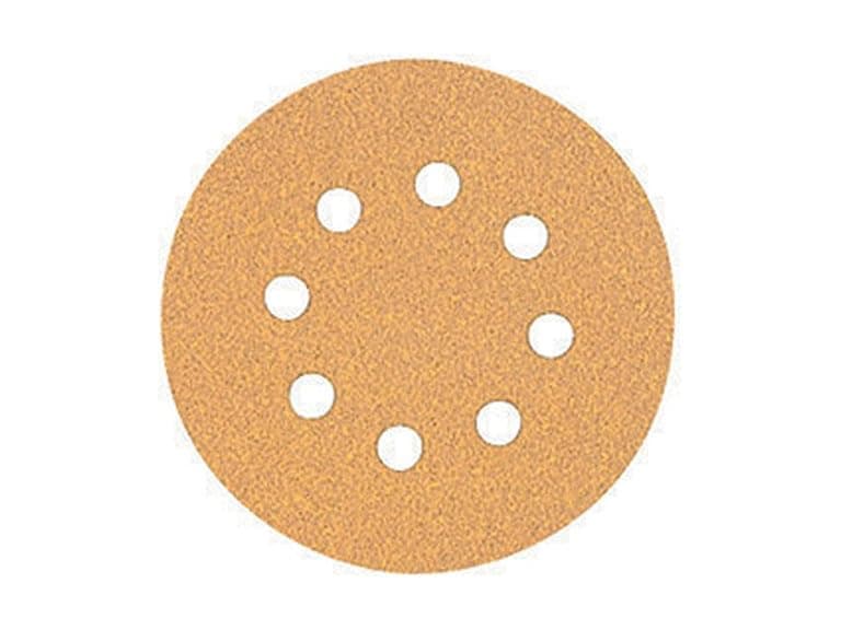 DEWALT 5" 120-Grit Sandpaper 8-Hole 5pk - Image 1
