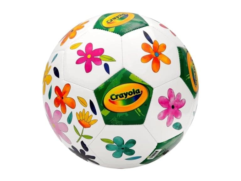 Crayola Official Soccer Ball - Flower Size 5 - Image 1