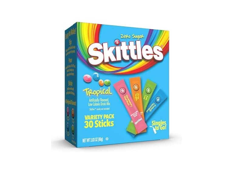 30CT Skittles Singles To Go Tropical Flavors - Image 1