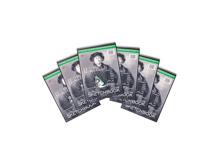 Roaring Spring Rembrandt Drawing Sketch Books, 6-Pack - Image 1