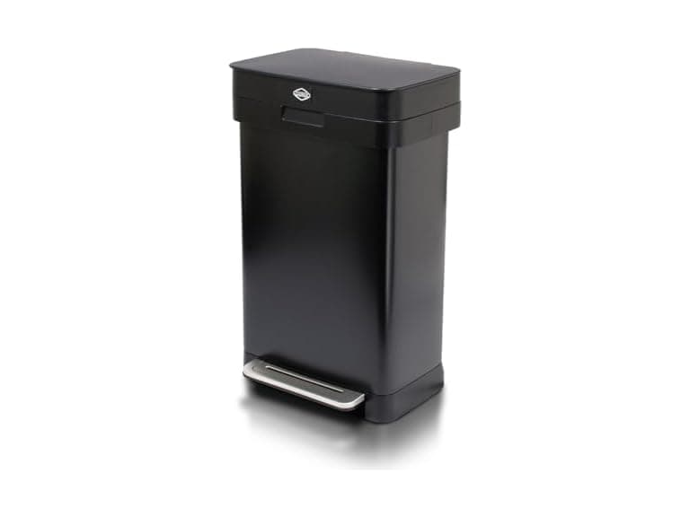 Clorox 13 Gallon Trash Can - 50L Kitchen Trash Can - Image 1