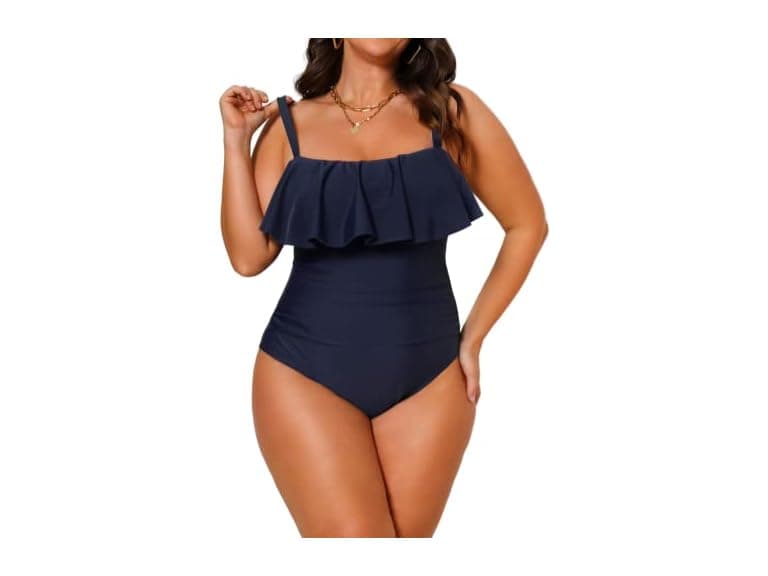 CUPSHE One Piece Plus Size Swimsuit - Image 1