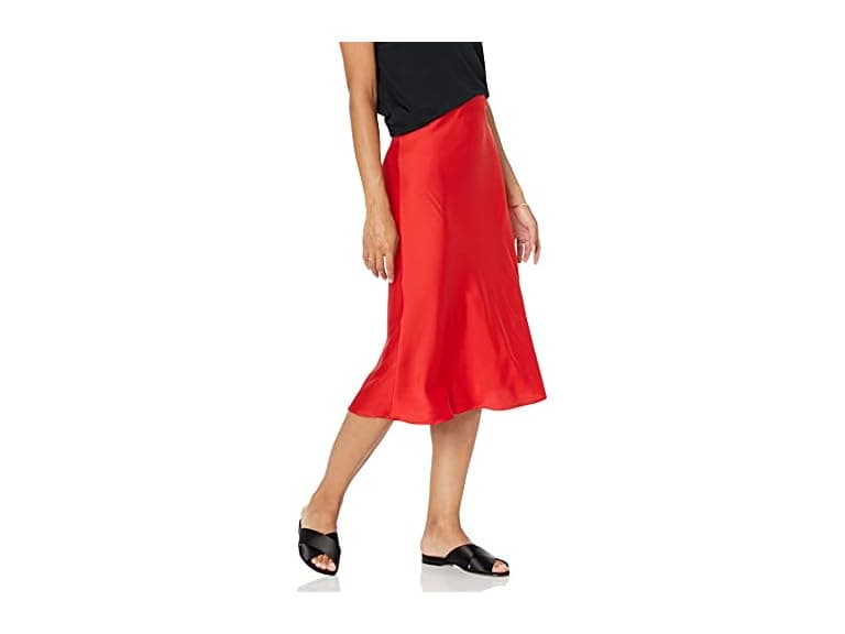 The Drop Women Maya Silky Slip Skirt - Image 1