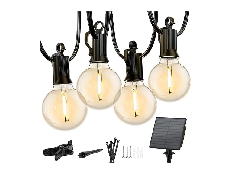Minetom 158FT Solar String Lights Outdoor - Image 1