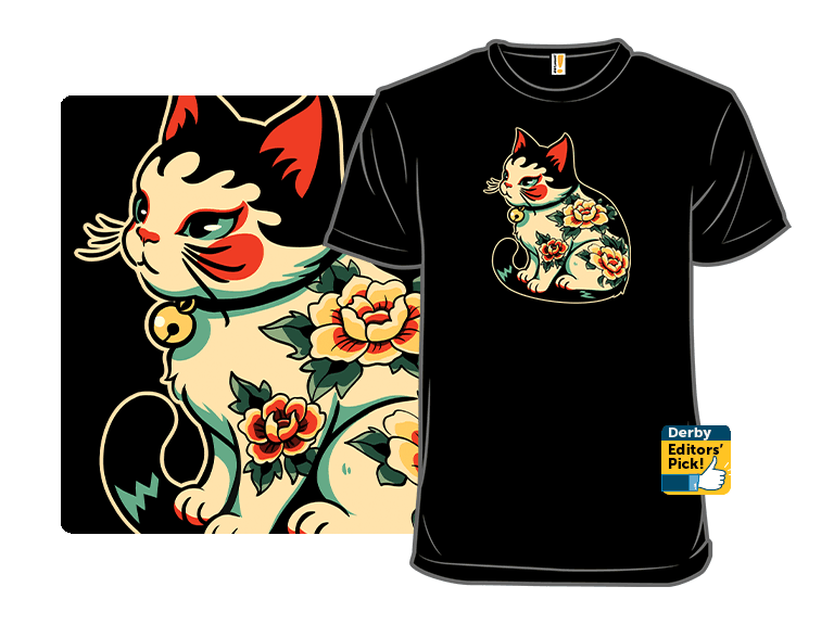 Vintage Tatted Cat - Image 1