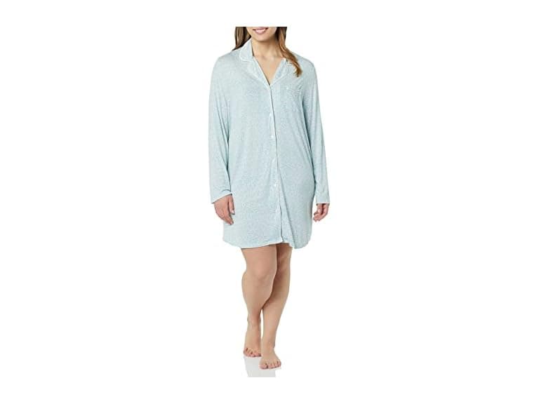 Amazon Essentials Women Piped Nightshirt - Image 1