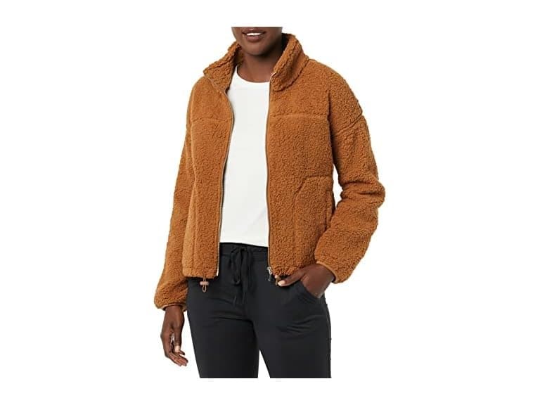 Amazon Essentials Womens Fleece Sherpa Jacket - Image 1