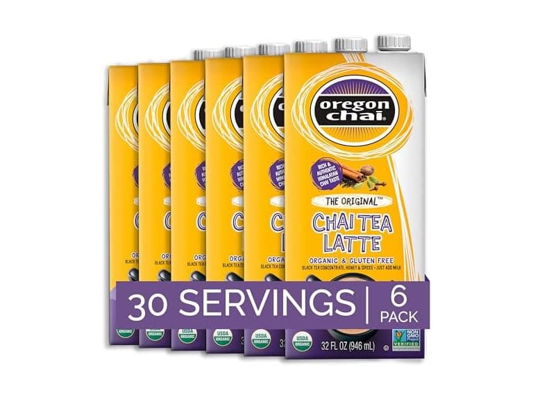 6PK Oregon Chai Original Chai Concentrate - Image 1