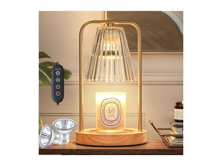 VerRon Candle Warmer Lamp with Timer - Image 1