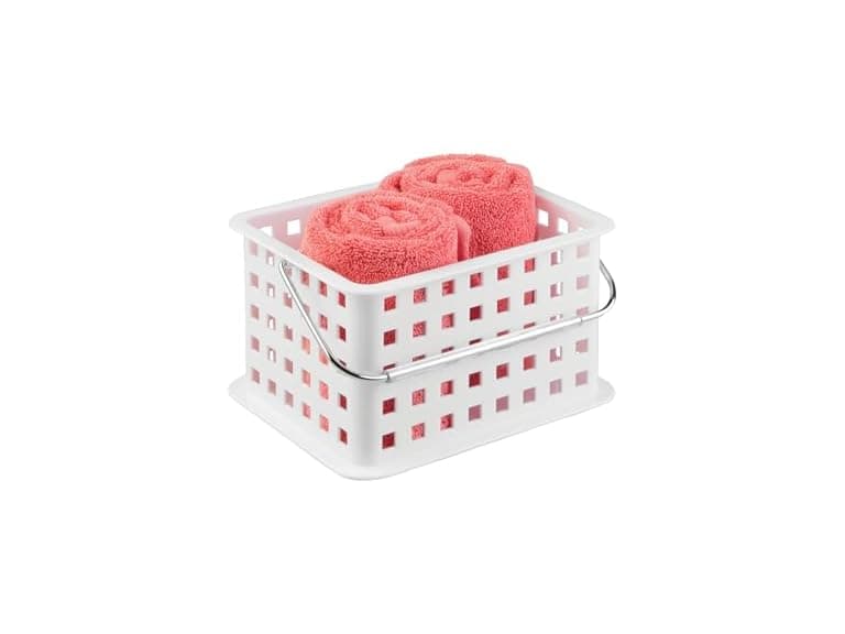 iDesign Portable Shower Caddy Basket with Handle - Image 1