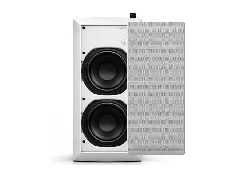DEEJAY LED 2 × 6-Inch in-Wall Subwoofer (Open Box) - Image 1
