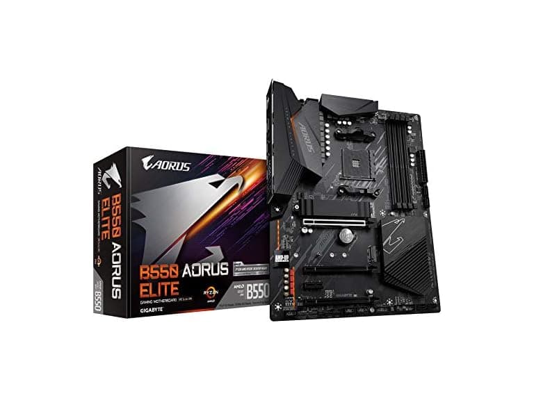 AMD B550 AORUS Elite Socket Motherboard - Image 1