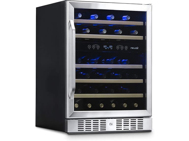 Newair Dual Zone Wine Fridge - 46 Bottles - Image 1