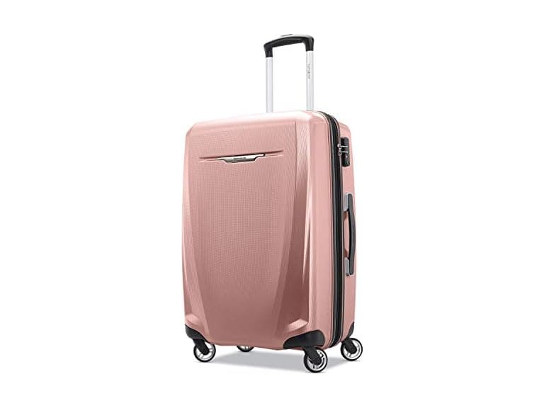 Samsonite Winfield 3 DLX Hardside Luggage 25-Inch, Rose - Image 1