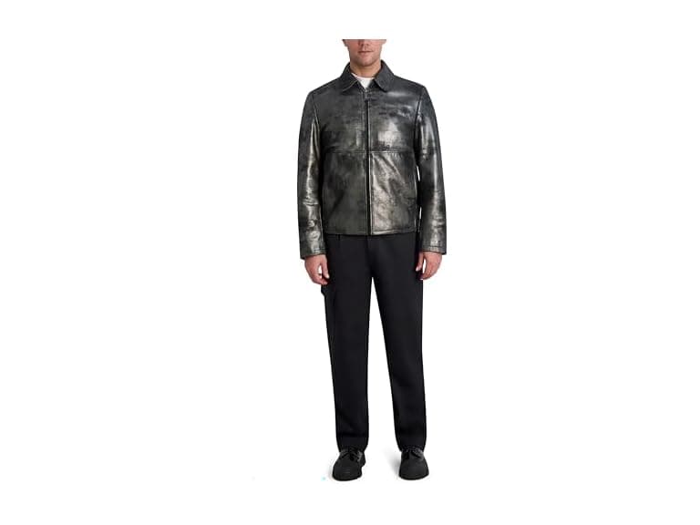 KARL LAGERFELD Jacket Blk/Graphite XS - Image 1