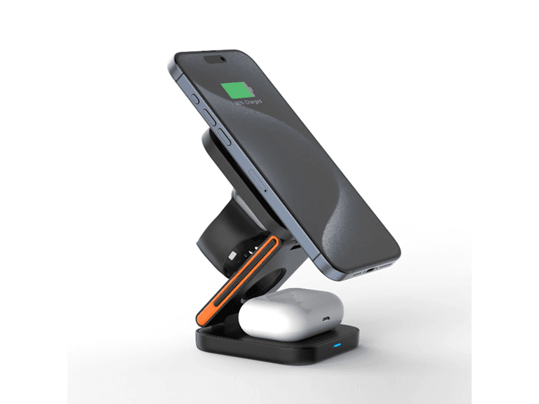 3-in-1 Foldable Magnetic Wireless Charger - Image 1