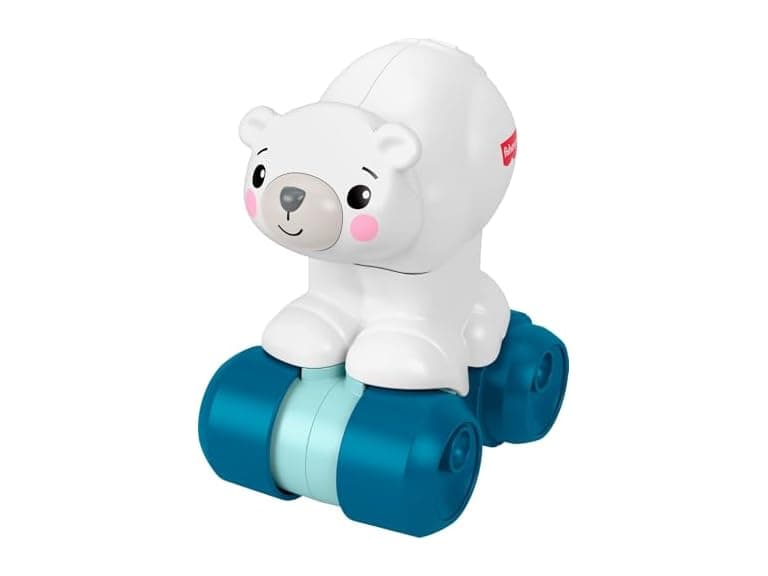 Fisher-Price Baby Toy Crawl-After Polar Bear - Image 1