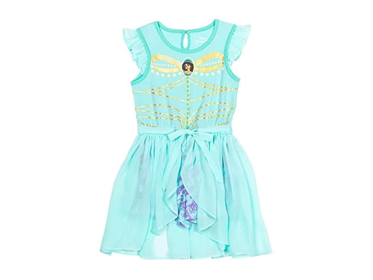 Disney Girls (6) Princess Jasmine Romper Skirt - Image 1