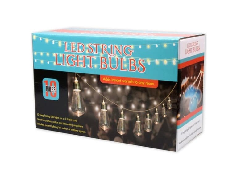 String LED Light Bulbs Indoor or Outdoor - Image 1