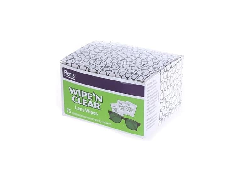 Flents Glasses Cleaner Wipes 75ct - Image 1