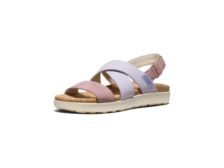 KEEN Women's Elle Criss Cross Wedge Sandal - Image 1